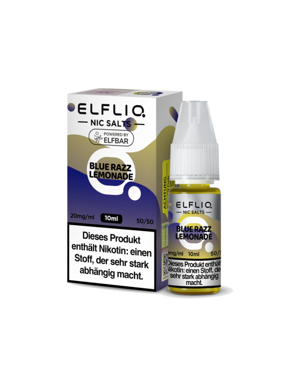 ELFLIQ - Blue Razz Lemonade - Nikotinsalz Liquid