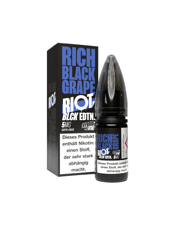 Riot Squad - BLCK Edition - Hybrid Nikotinsalz Liq...