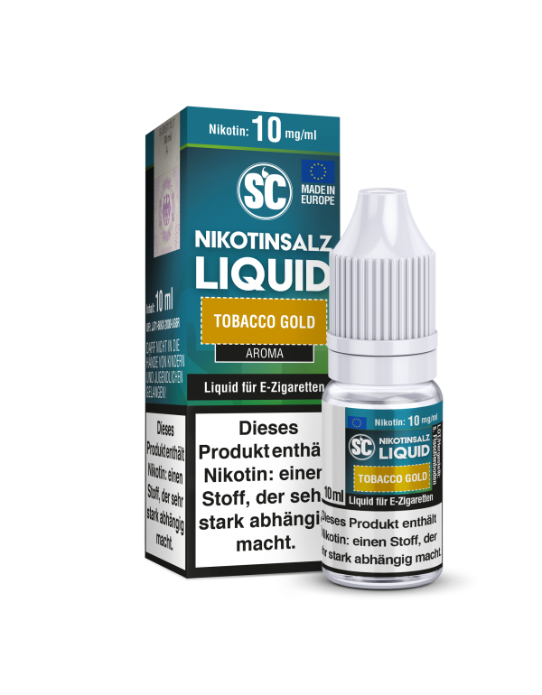 SC - Tobacco Gold - Nikotinsalz Liquid