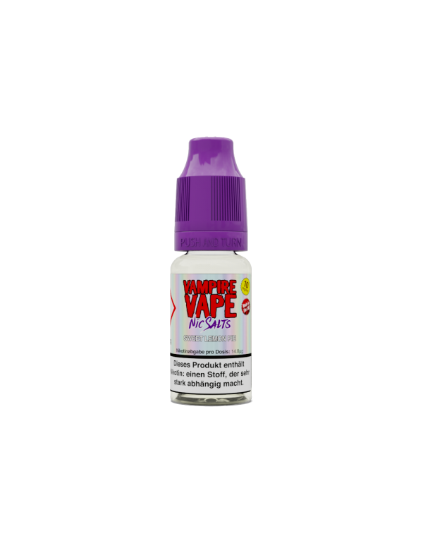 Vampire Vape - Sweet Lemon Pie - Nikotinsalz Liqui...