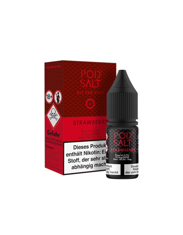 Pod Salt - Strawberry - Nikotinsalz Liquid