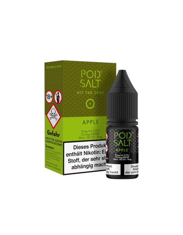 Pod Salt - Apple - Nikotinsalz Liquid