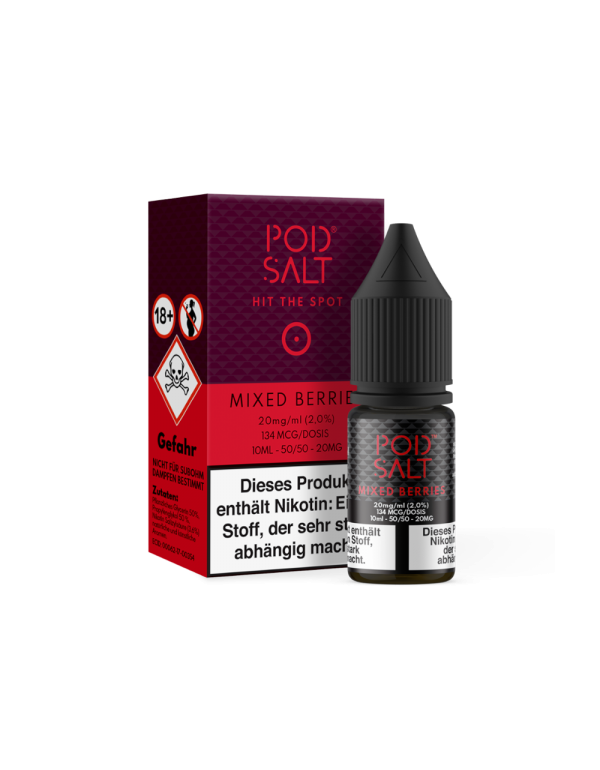 Pod Salt - Mixed Berries - Nikotinsalz Liquid