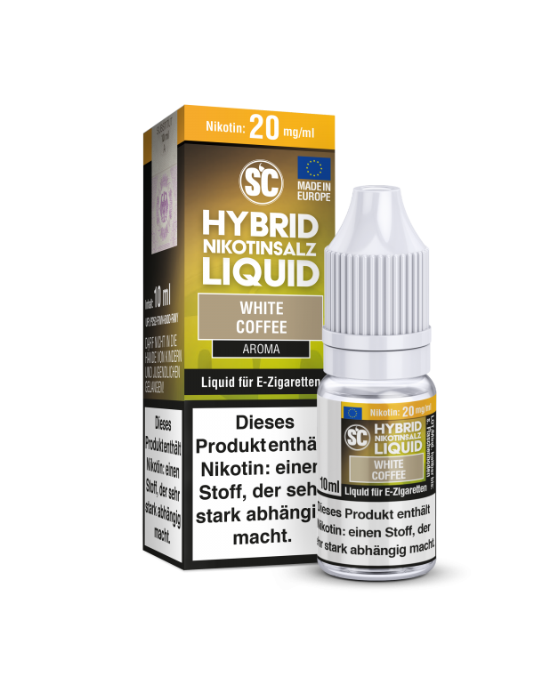SC - White Coffee - Hybrid Nikotinsalz Liquid