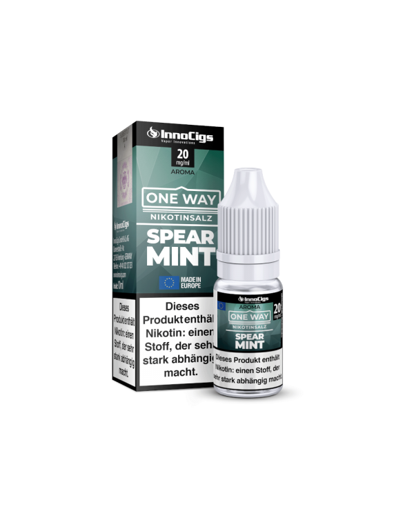 InnoCigs - One Way - Spearmint - Nikotinsalz Liquid